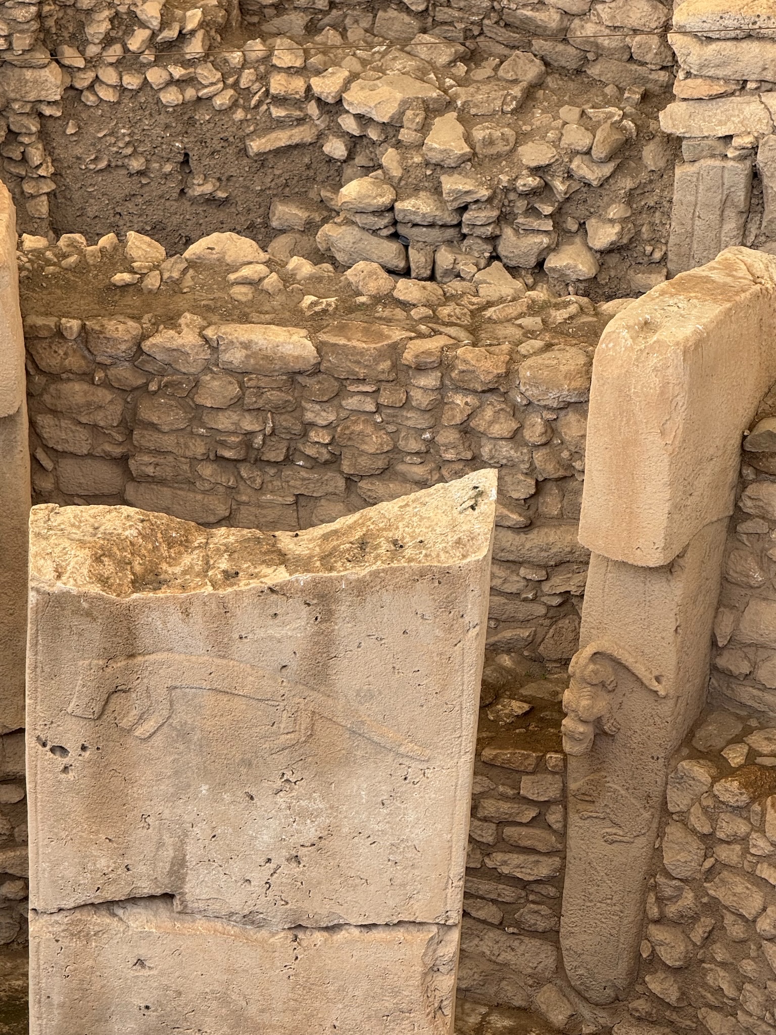 Pillar 27 and boar, Enclosure C, Göbekli Tepe